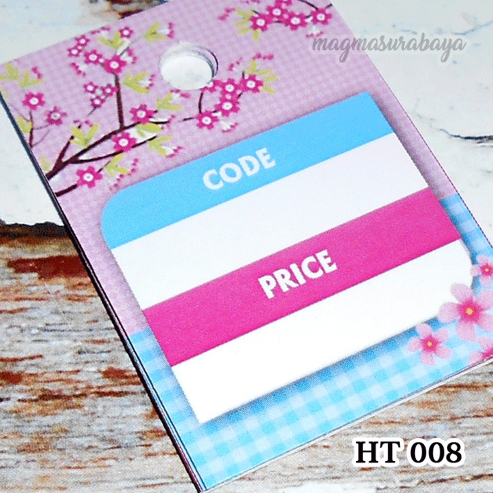 

LABEL HARGA - PRICE TAG - HANG TAG - VINTAGE-SAKURA