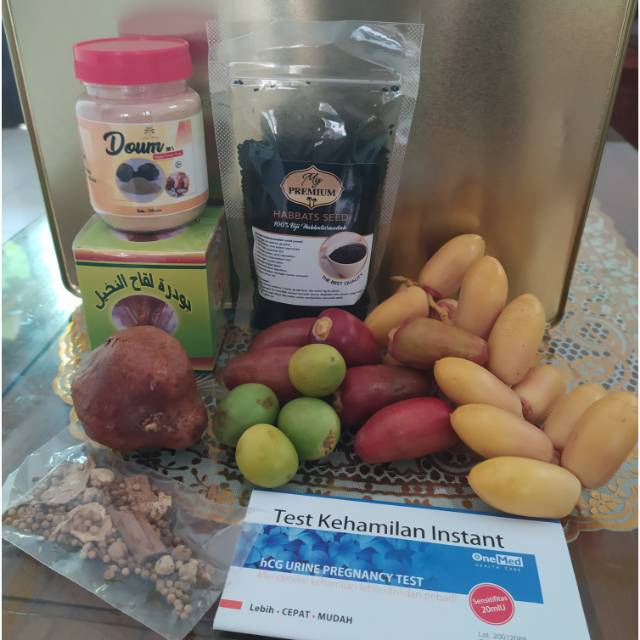 

Paket Kurma muda Barhee/detox rahim/habbatusauda/bubuk zuriat