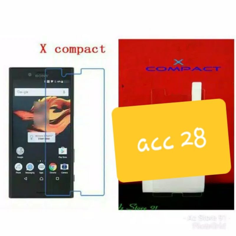 Tempered Glass Sony Xperia X Compact Tempered glass kaca sony X compact SO-02J F5321