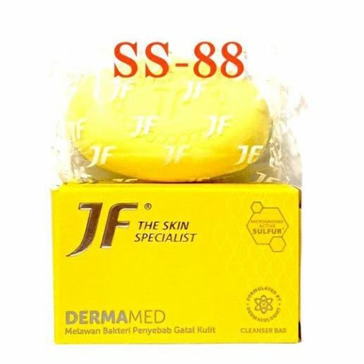 SABUN JF DERMAMED ~ UNTUK MELAWAN PENYEBAB GATAL KULIT ( KUNING )