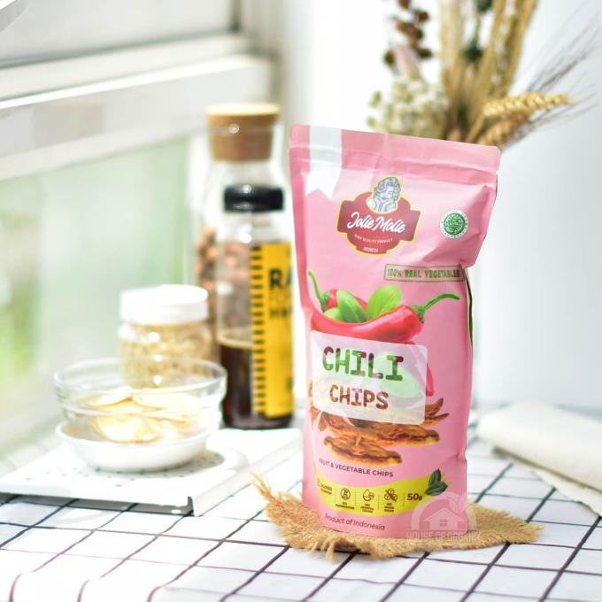 

Jolie Molie Chili Chips / Keripik Cabe 50 Gr