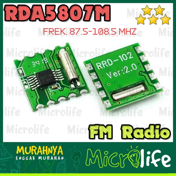 RDA5807M FM Radio Module RDA 5807M Arduino