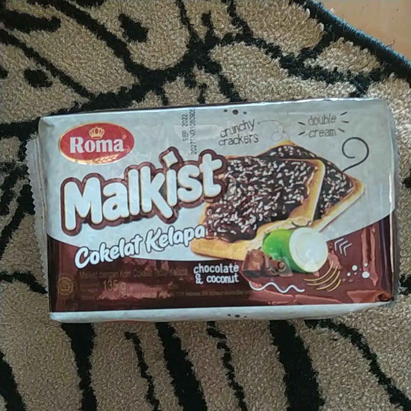 

Roma malkist Coklat Kelapa 135gr