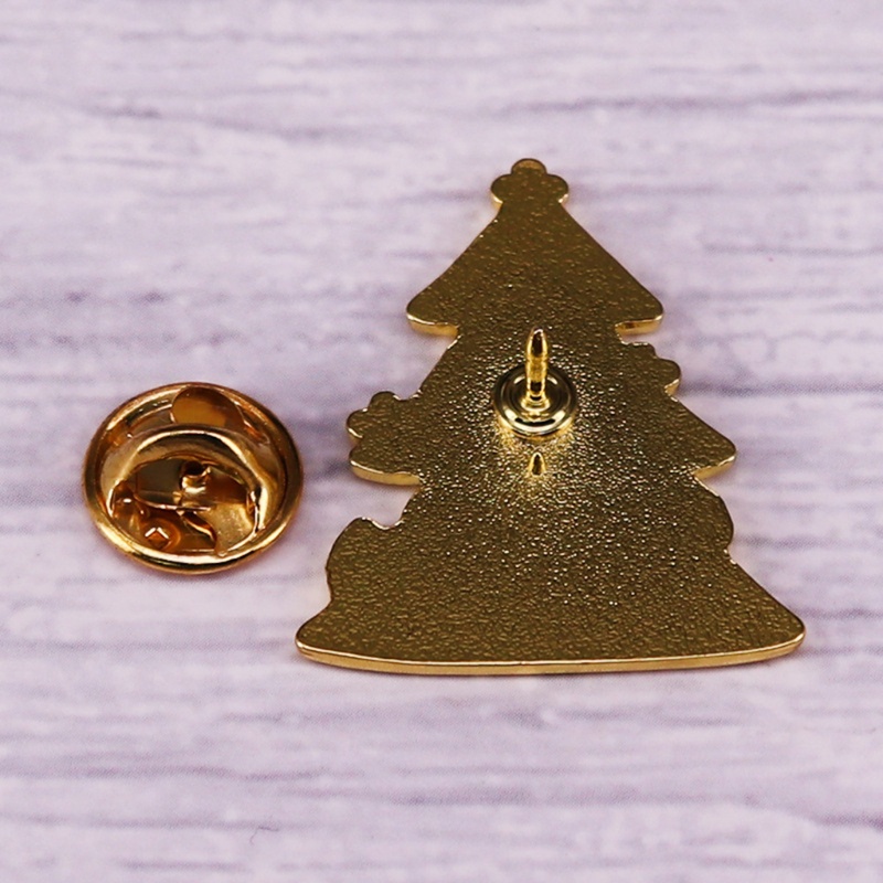 Bros Pin Enamel Tema Natal Element Untuk Anak Perempuan