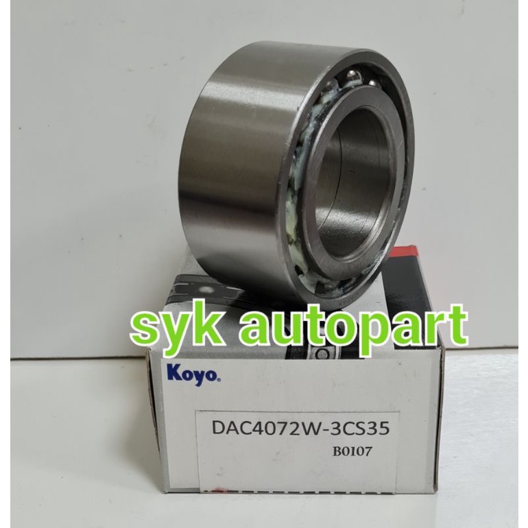 Bearing 4072 w-3 KOYO/bearing roda depan BALENO