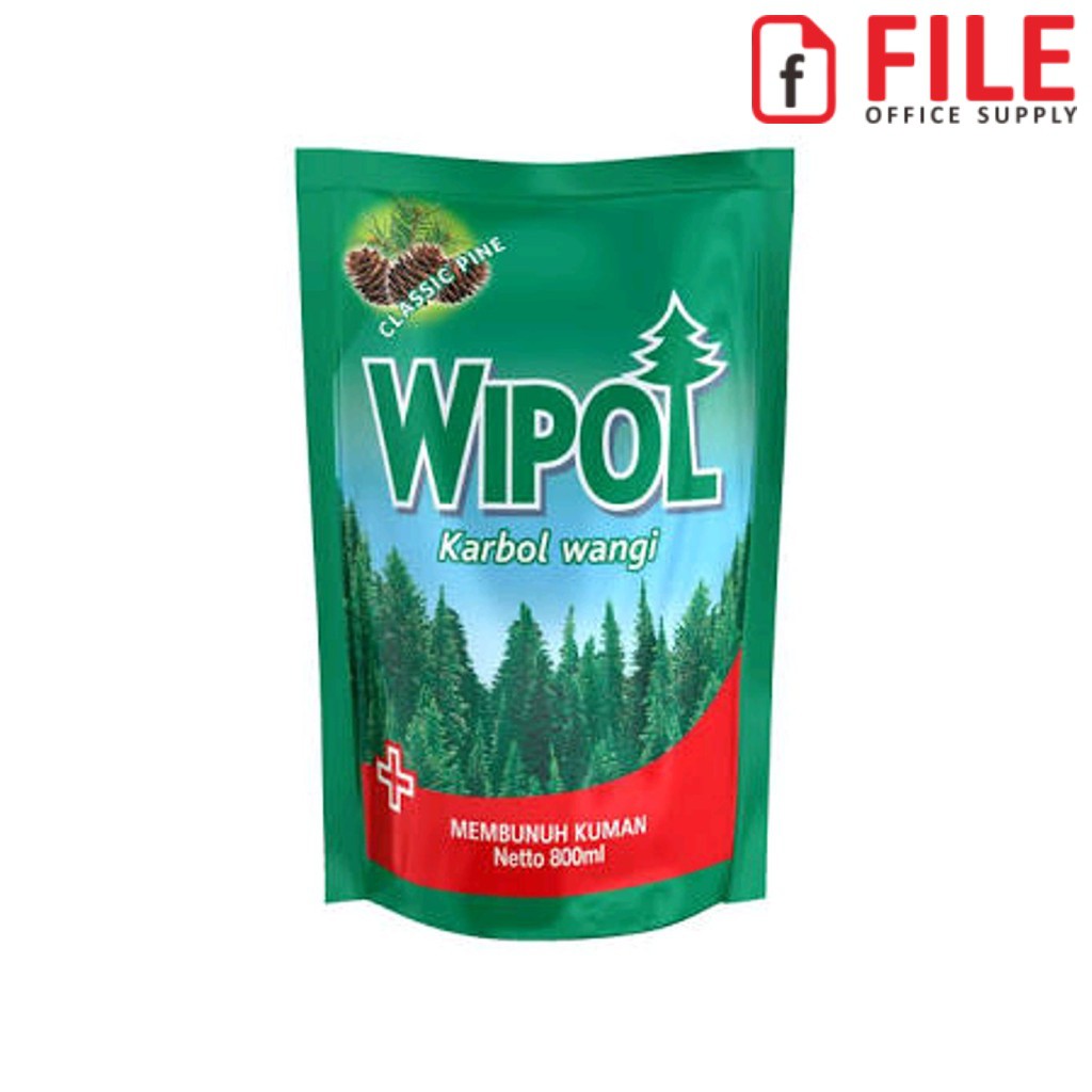 Refill Wipol Karbol Wangi Pembersih Lantai (800 ml)