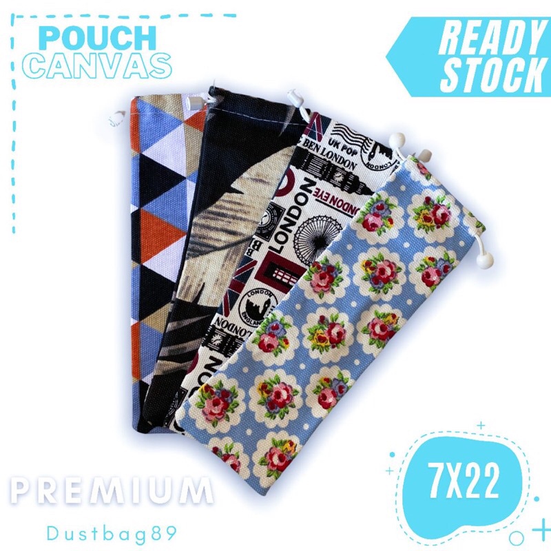 POUCH SUMPIT SEDOTAN SENDOK | POUCH KANVAS | VB 7.22