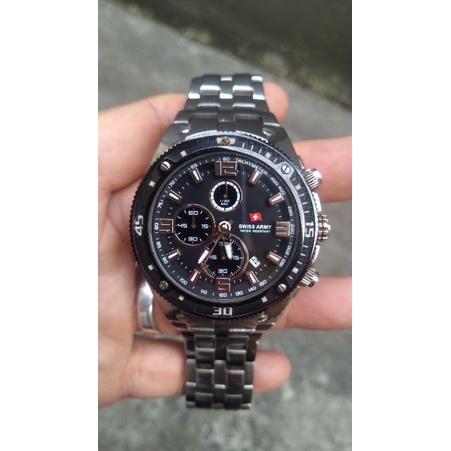 jam tangan army swiss dhv1046G bekas second original