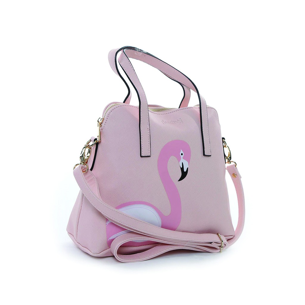 Planet Surf Clothing Tas Selempang Wanita Merah Muda Pretty Kate 182D LBGS18202-PNK Planet Surf