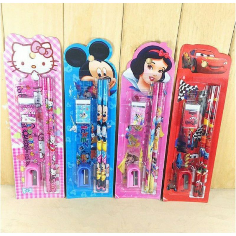 

alat tulis pensil 1 set / pensil 1 set