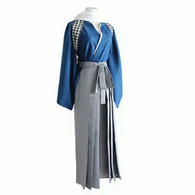 COSTUME YUKATA KIMONO HAKAMA BAJU TRADISIONAL JEPANG TOUKEN RANBU YAMATONOKAMI YASUSADA YUKATA