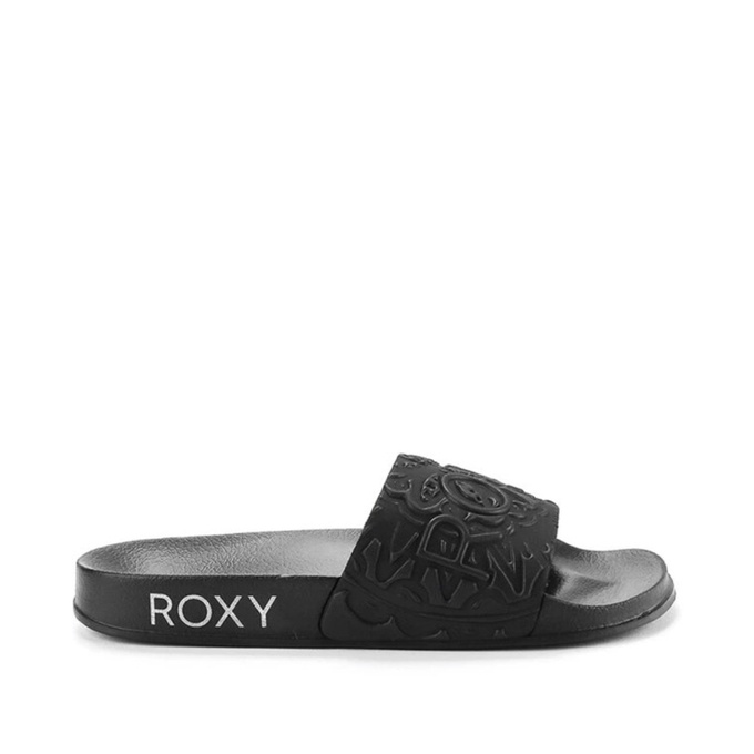 Sandal slip roxy with logo white