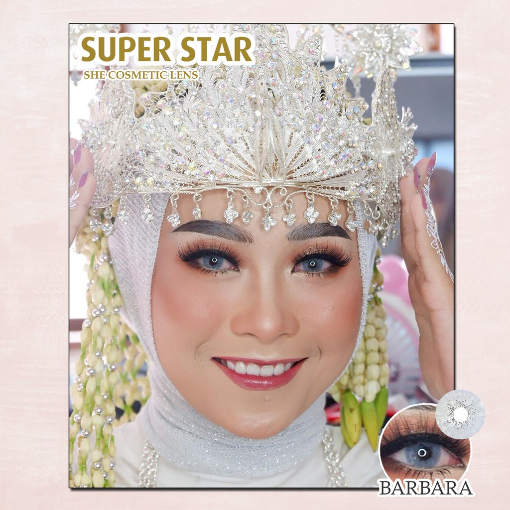 Superstar Barbara softlens warna bulanan