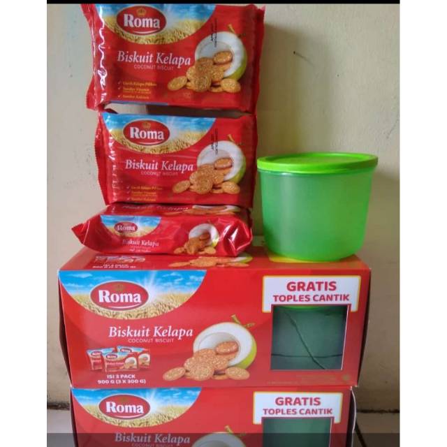 

Roma Biscuit Kelapa + Toples Cantik