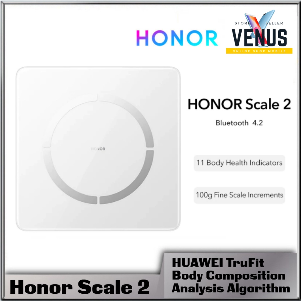 HONOR Smart Body Scale 2 Timbangan Badan Digital dengan Bluetooth