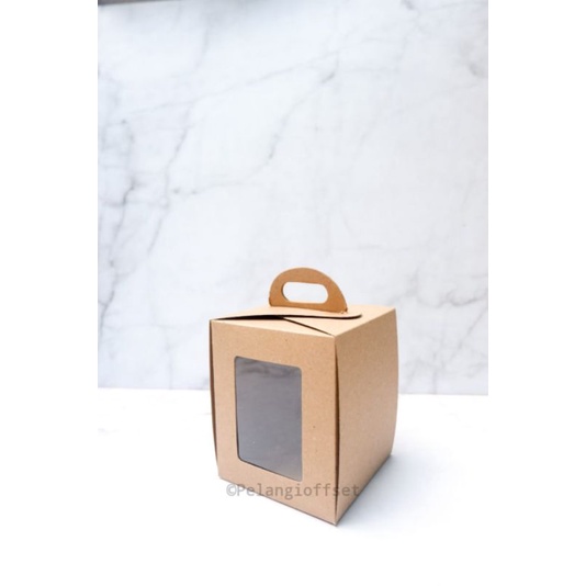 Box Cupcake Kraft Isi 1