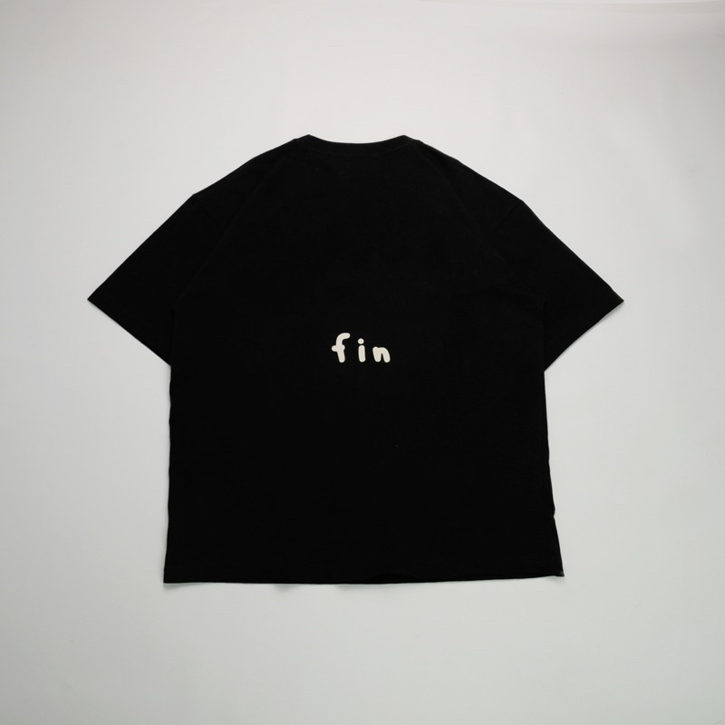 FAITH FADE CHILDHOOD MEMORIES - Bunny Oversized Tee (Black)