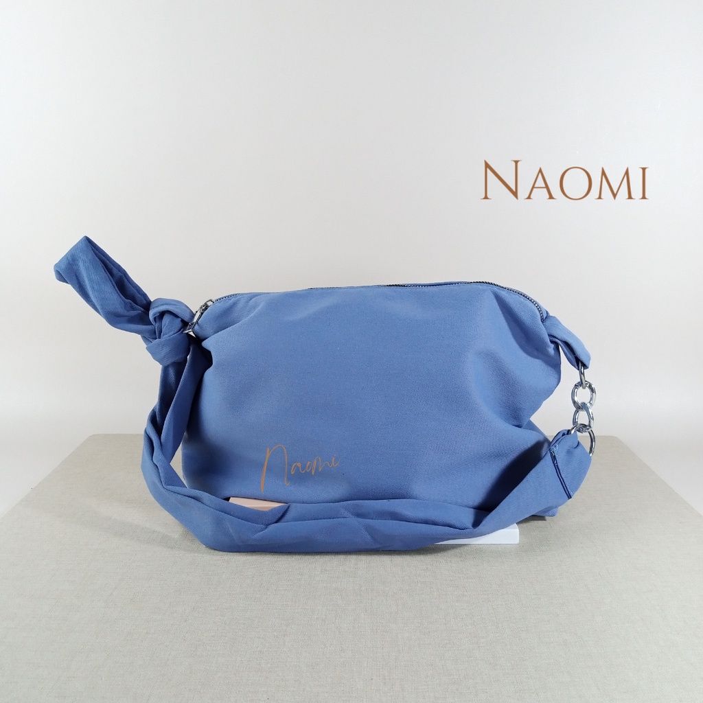 NAOMI - Jordan Sling Bag 4 Colours - Tas import Wanita Hand Bag Wanita Fashion Bag - tote bag - canvas bag - simple bag - tas katun - tas cotton - tas kain - naomi bag