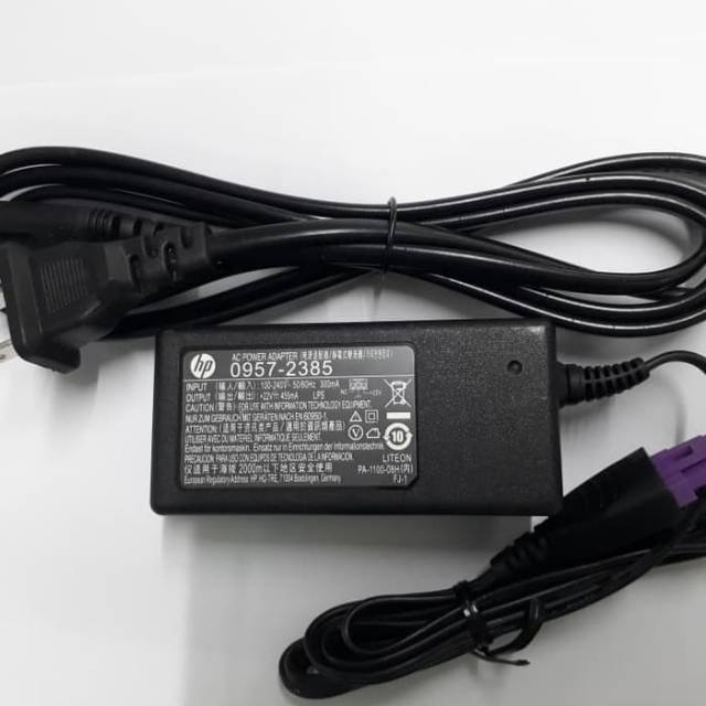 Adaptor/Charger printer hp 1515 Original 22v-455ma