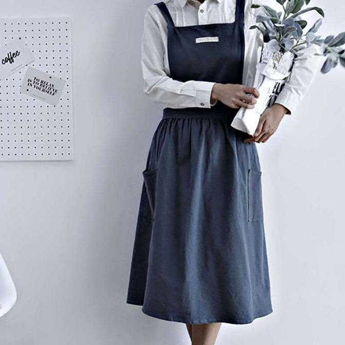 Nordic Simple Apron / apron / celemek korea