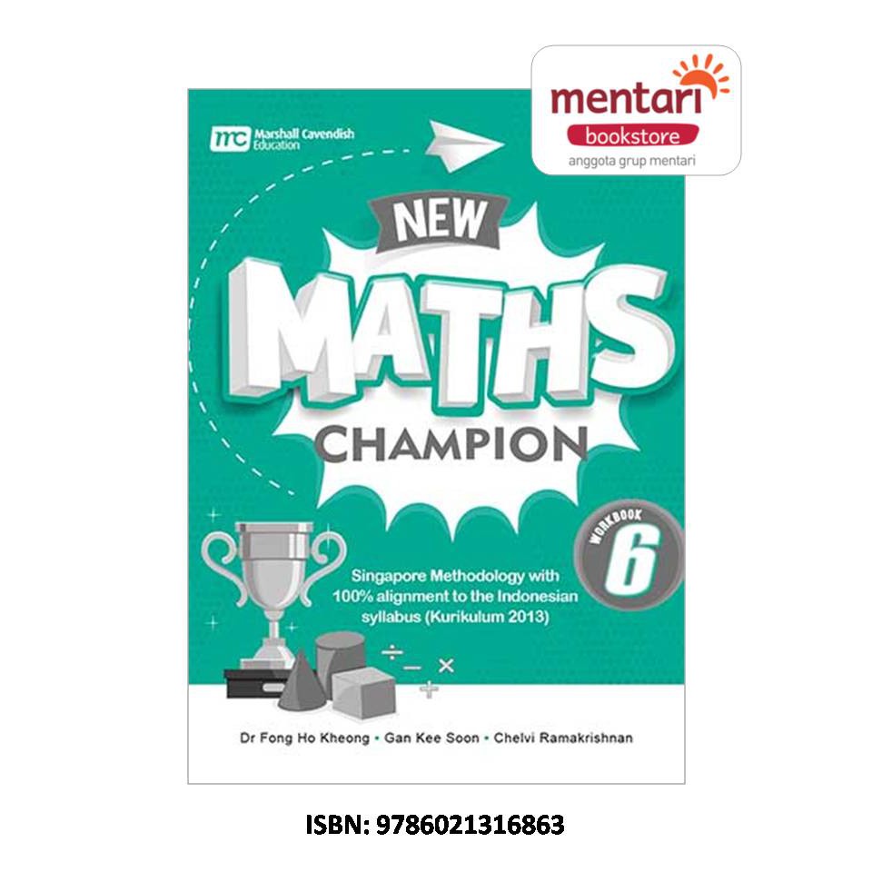 New Maths Champion | Buku Pelajaran Matematika SD-Workbook 6