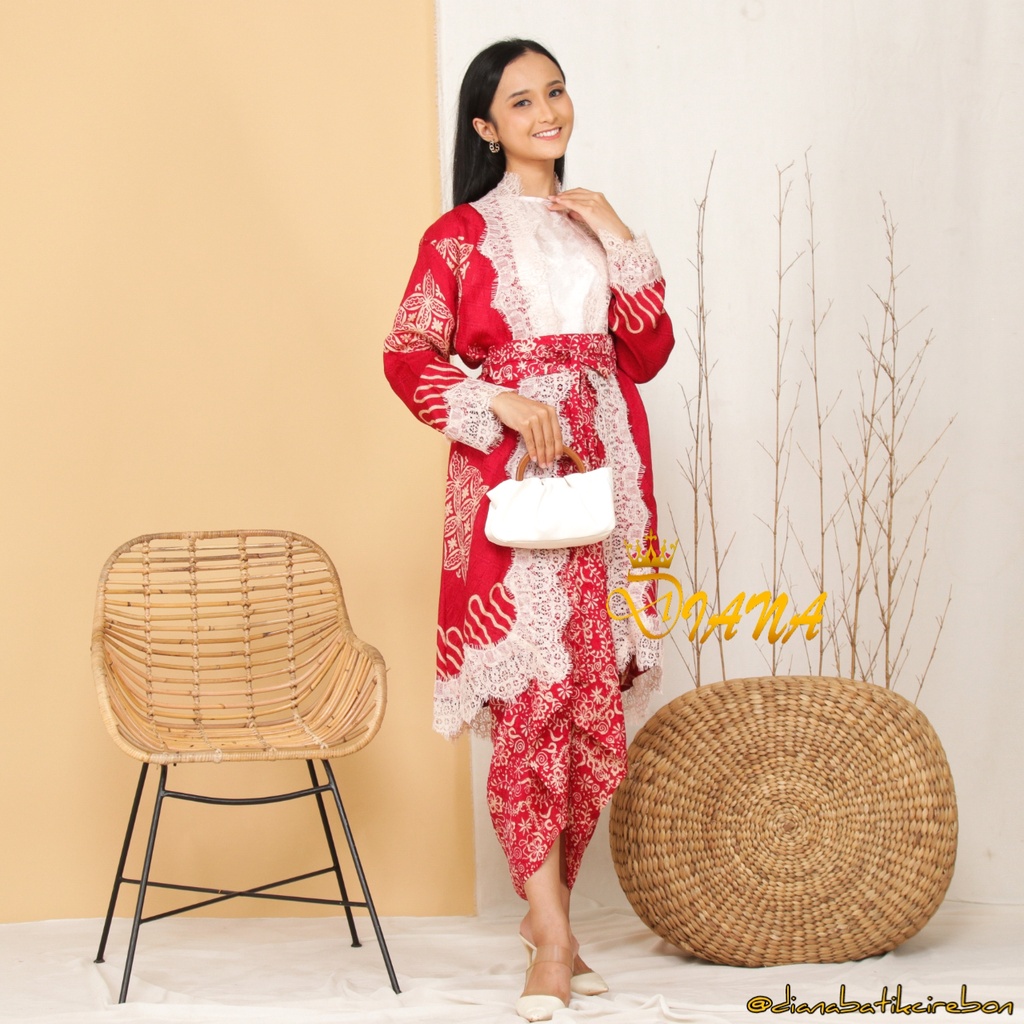 SET OBI NAGITA LACE by Diana Batik