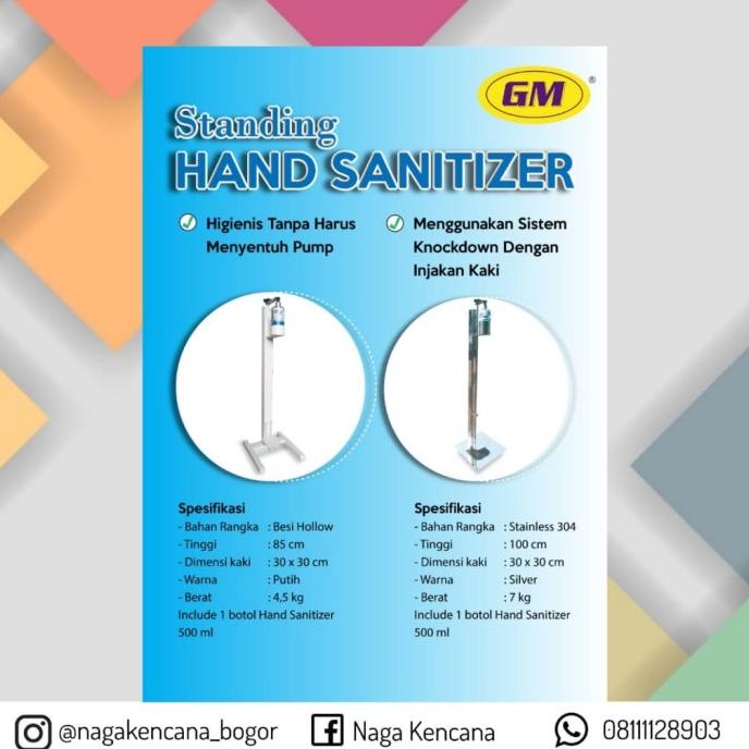 STANDING HAND SANITIZER GM FD56465SE