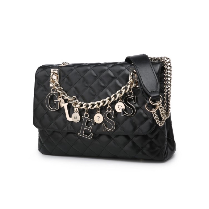 GUESS ELLIANA QUILTED CONVERTIBLE BAG