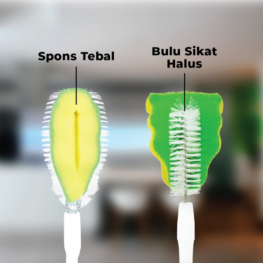 Bagus Tumbler Sponge Brush / Sikat Pencuci Botol W-22718