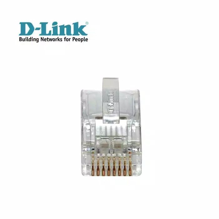 Connector RJ45 D-Link UTP CAT 5e isi 100 - Konektor RJ45 DLink Cat5e