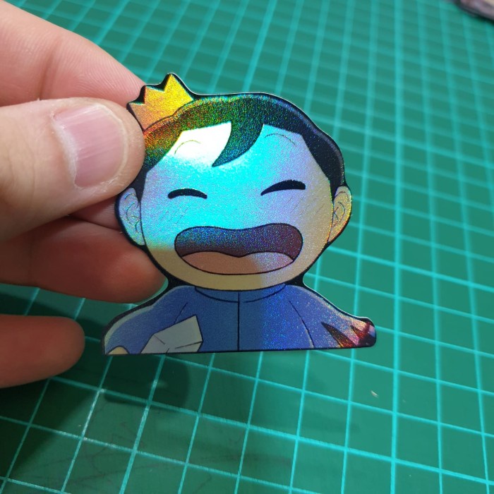 Sticker Hologram Anime - PSH922 - ousama ranking bojji