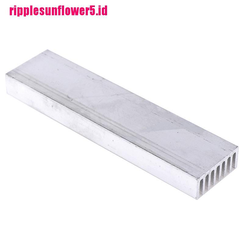 Heatsink High Power Elektronik Bahan Aluminum Ukuran 100x25 X 10mm