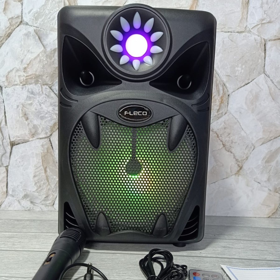 COD SPEAKER BLUETOOTH FLECO 8'5 INCH F-8816 PLUS MIC KARAOKE X-BASS//SPEAKER KARAOKE//SPEAKER SALON AKTIF X-BASS//SPEAKER WIRELESS