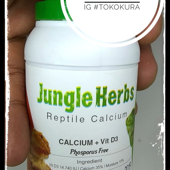 Available for Sale JUNGLE HERBS REPTILE CALCIUM