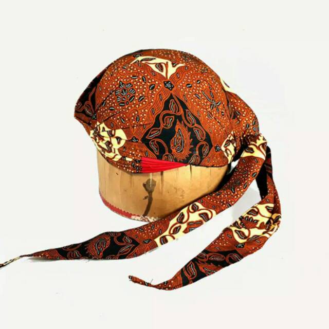 Blangkon khas jogja motif batik sliwir