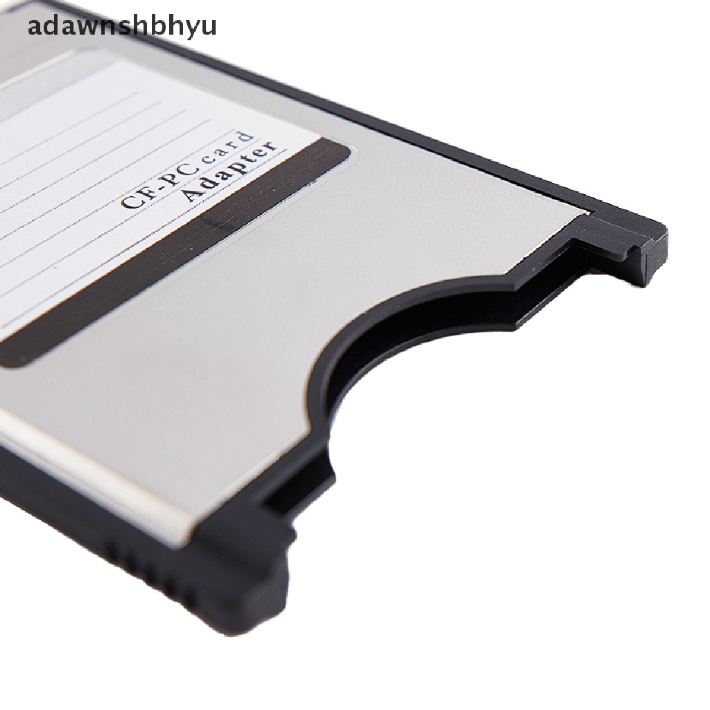 Adawnshbhyu Compact Flash CF to PC Card PCMCIA Adapter Cards Reader Untuk Laptop Notebook