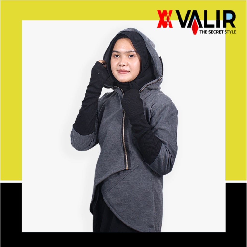 Jaket Hoodie Cewek bukan Valir Arabella jaket hoodie