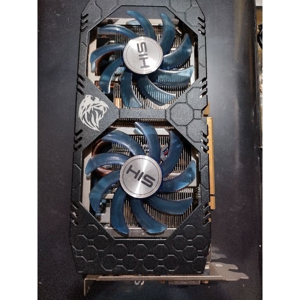 VGA ATI RADEON HIS RX470 4GB DDR5 256BIT ICEQ x2 OC DUAL FAN , ORIGINAL