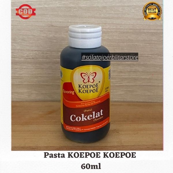 

Pasta KOEPOE KOEPOE 60ml - Cokelat | Pasta Perisa Makanan Rasa Coklat coco | Original Halal