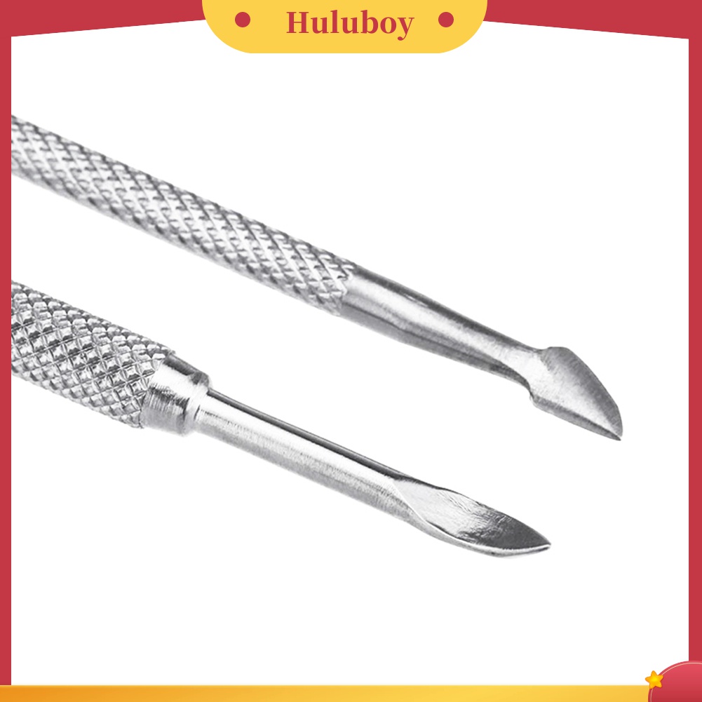 Huluboy Huluboy♡ 3pcs Gunting Kuku / Kutikula / Kulit Mati Bahan Stainless Steel