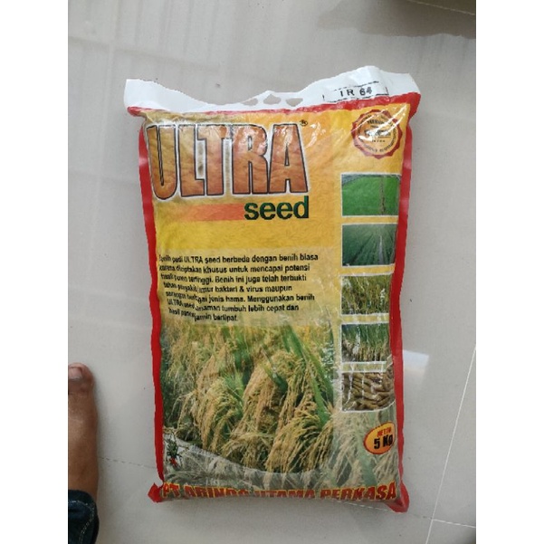 BENIH PADI IR 64 KEMASAN PREMIUM 5 KG