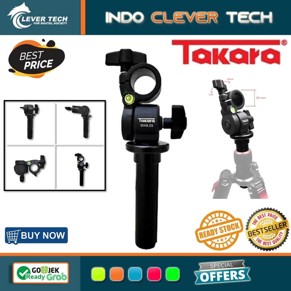 Takara OHA 25 Universal Over Head Arm Bracket for Horizontal Tripod