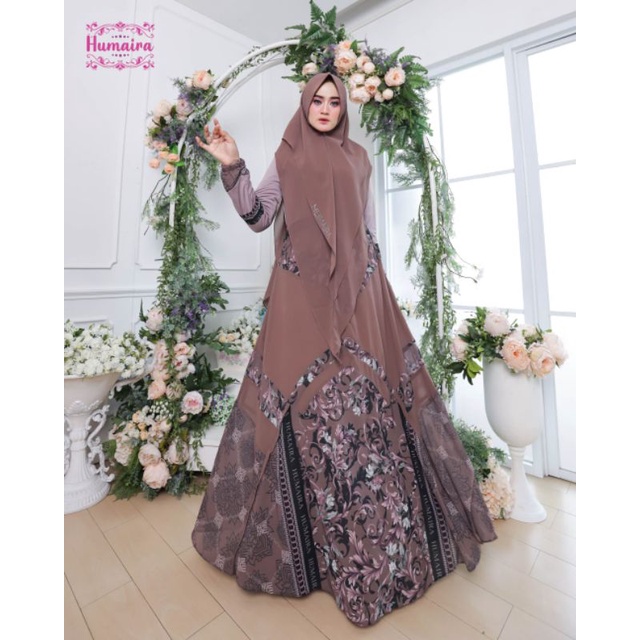 "BILQIS SERIES" by Humaira ,Gamis Syar'i Original