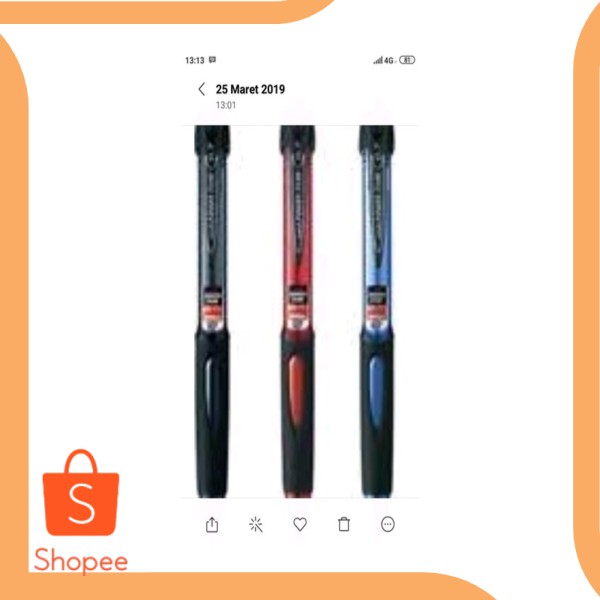 

Jual Uni POWERTANK Pulpen dengan Tekanan angin 0.5mm 18thM parts Limited