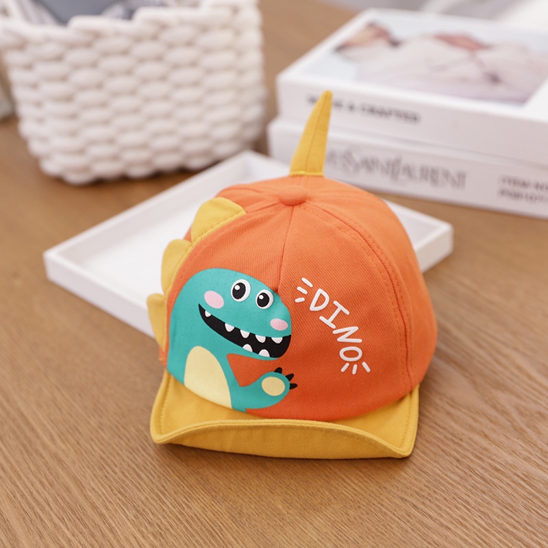 SB DINO TOPI BASEBALL ANAK Bayi Baby HAT CAP KIDS LUCU laki laki perempuan UNIVERSAL BISA UNTUK 6 BULAN-2TAHUN-2