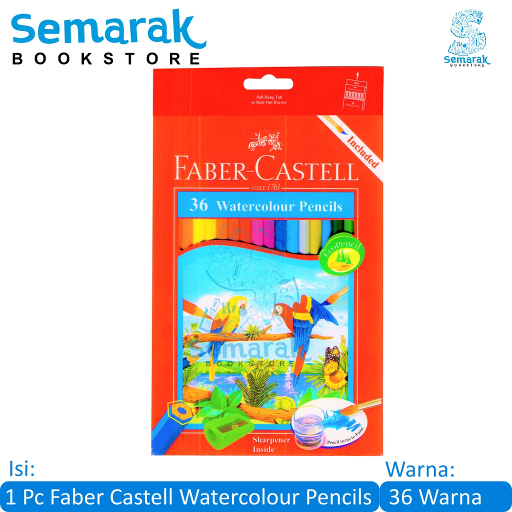 

Faber Castell Watercolour Pencils [36 Warna]