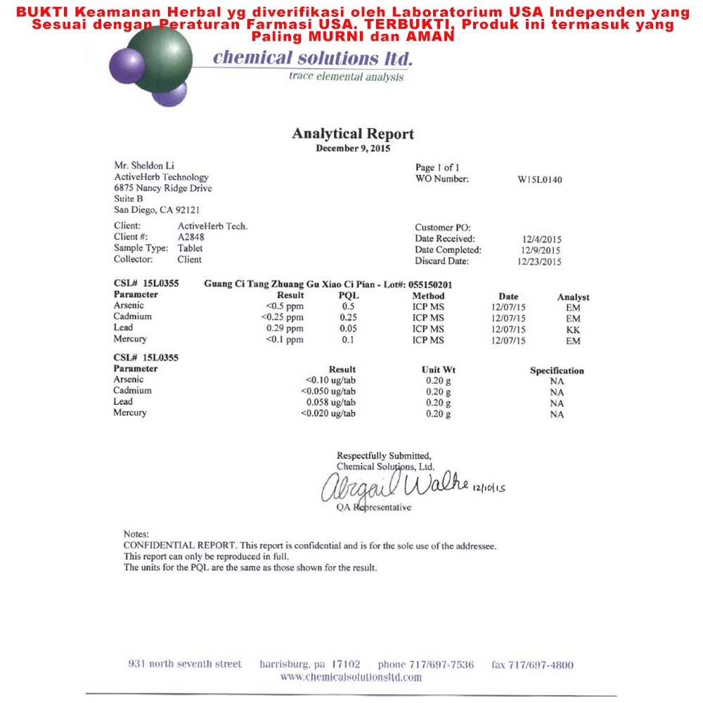 Obat Osteoporosis / Tulang Keropos / Pengapuran / Memperkuat &amp; Memadatkan Tulang &amp; Sendi Herbal TCM BoneVigor