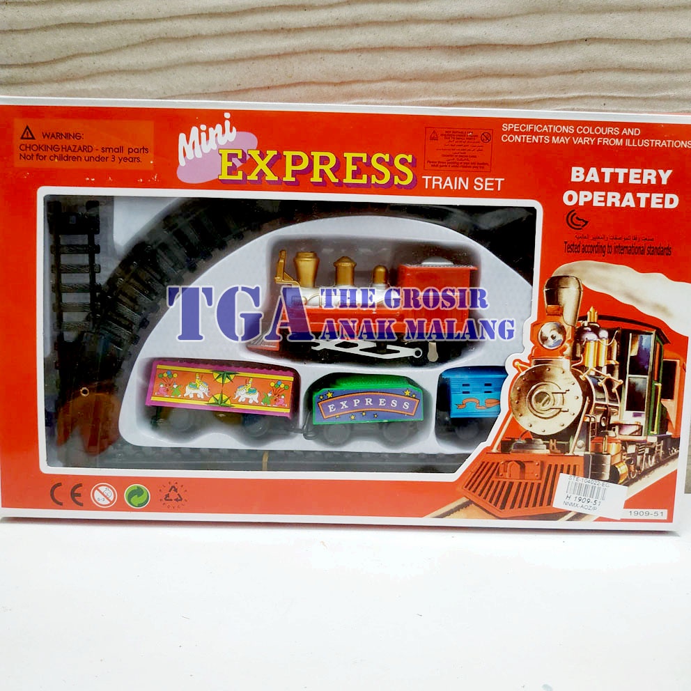 Kereta Api Mini Express Train Set