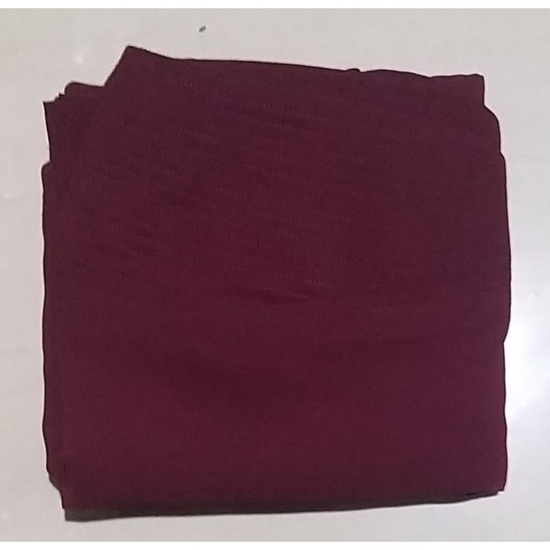 khimar syar'i  pad Antem bahan wolfis grade A-Maroon