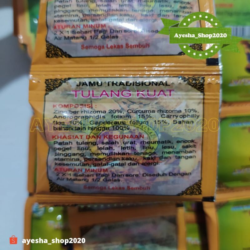 COD Tulang Kuat - Kapsul - Kapsul Pegal Linu, Asam Urat, Encok dll-3